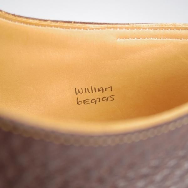 ジョンロブ 6E【WILLIAM/ウィリアム/TENSILE/濃茶】 - 高級中古