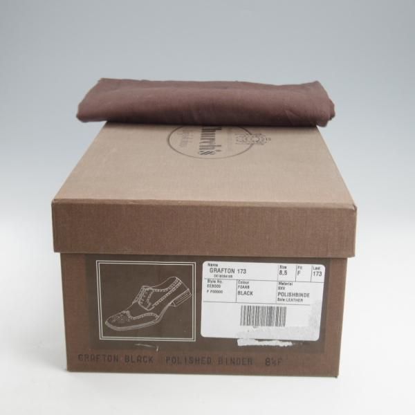チャーチ 85F/UK8.5【グラフトン/GRAFTON/黒】 - 高級中古革靴の チャーチ 85F/UK8.5【グラフトン/GRAFTON/黒】 - 高級中古革靴の