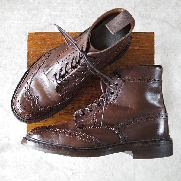 トリッカーズ SIZE 7【ダイナイトソール仕様/STOW/濃茶】 - 高級 トリッカーズ SIZE 7【ダイナイトソール仕様/STOW/濃茶】 - 高級