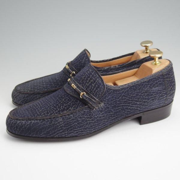 ボノーラ SIZE 41.5【シャークスキン(鮫革)/ローファー ボノーラ SIZE 41.5【シャークスキン(鮫革)/ローファー