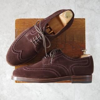 1980's ヌバックレザー プレーントゥー【未使用品】Yin ＆ Yang 1980's ヌバックレザー プレーントゥー【未使用品】Yin ＆ Yang