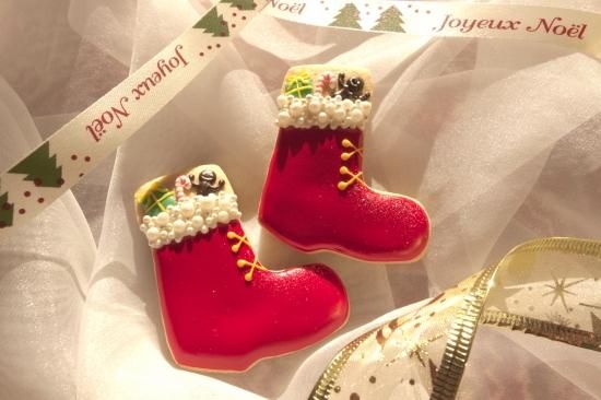 クリスマス お菓子入りブーツ Gateau Du Bonheur クリスマス お菓子入りブーツ Gateau Du Bonheur