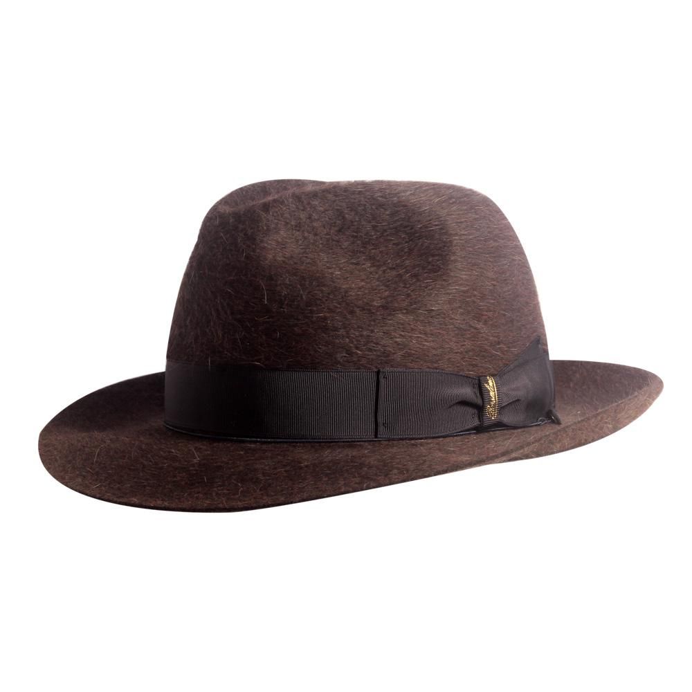 Borsalino（ボルサリーノ） ラビットファーフェルト中折れハット