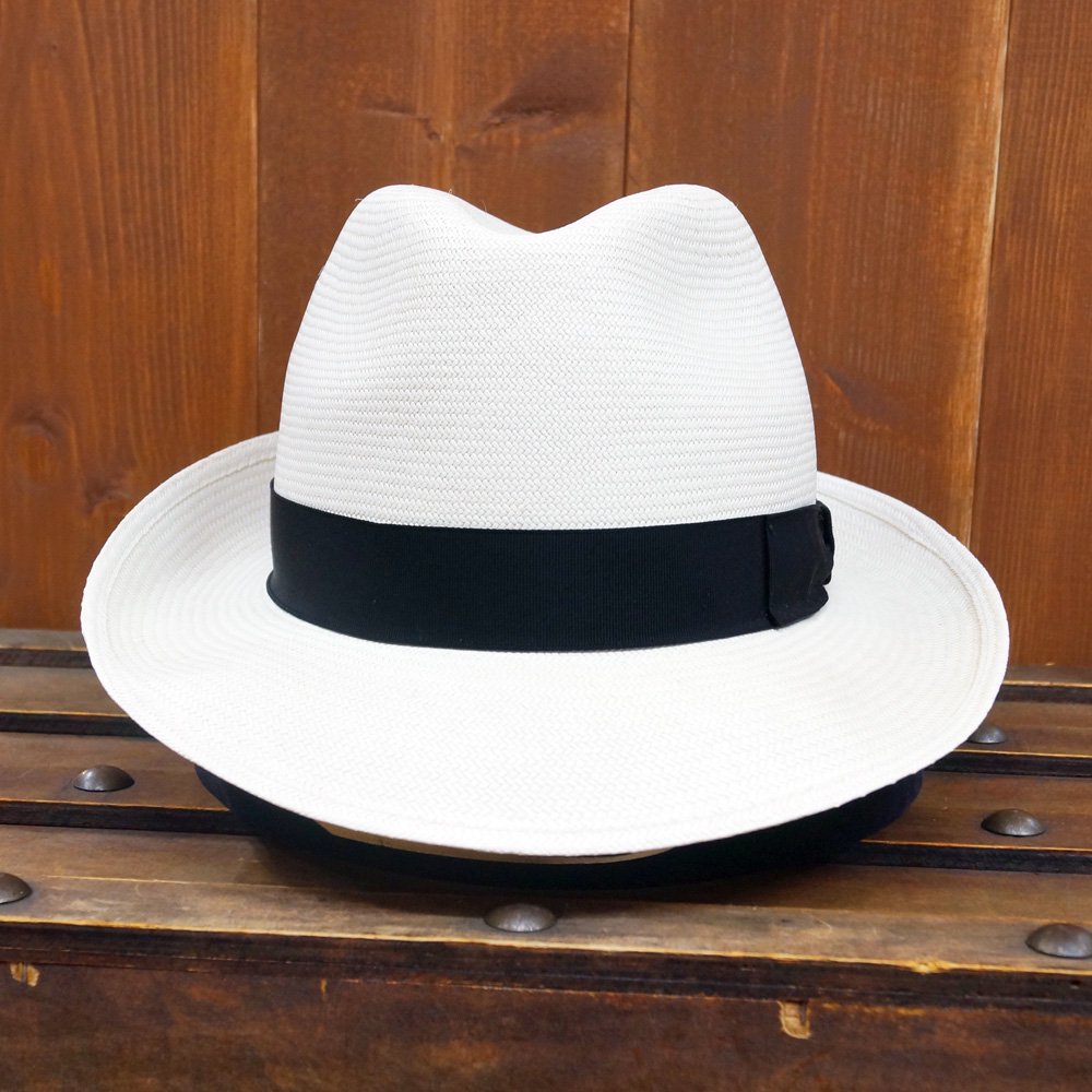 夏の紳士の粋なパナマ Borsalino ファインモデル ¥6万程 - 帽子