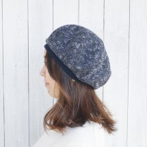 e-zoo（イーズー）　mixed yarn beret