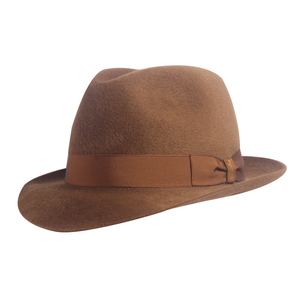 卸価格で販売 ボルサリーノ レディースSサイズ Fur Felt - 帽子