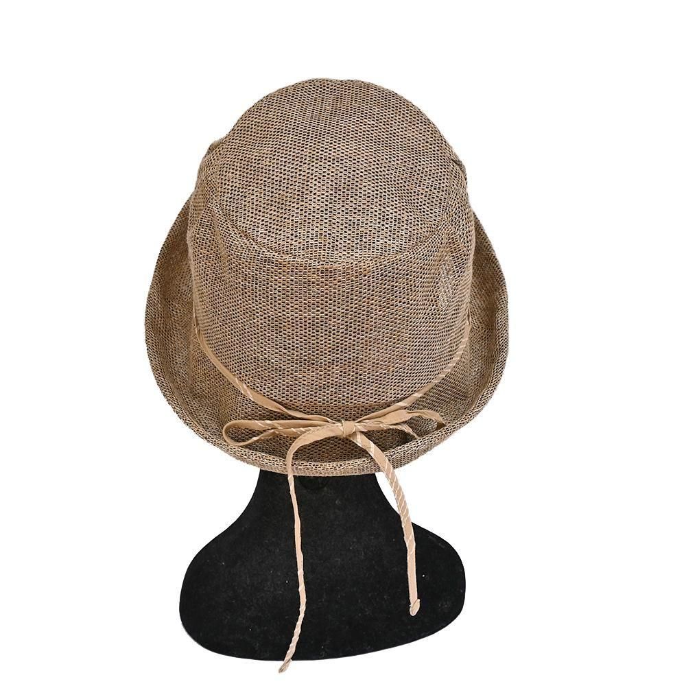 Borsalino ボルサリーノ　ハット メッシュ・編込み Borsalino ボルサリーノ 「PANAMA QUITO パナマキート」センター