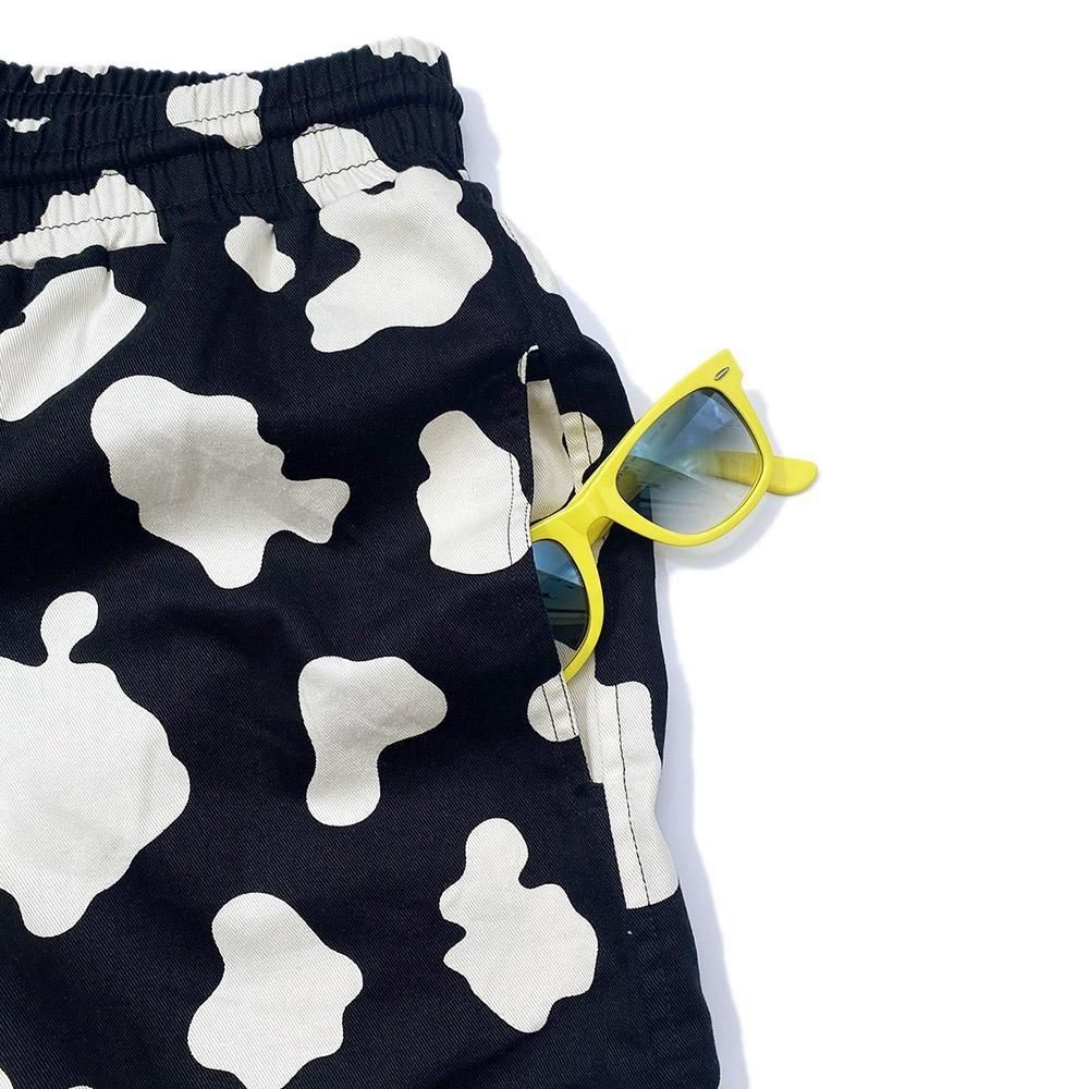 パンツ HALO MESH LINED ANIMAL SHORTS COW L by HALO】 MESH LINED ANIMAL SHORTS - COW - 鎌倉帽子屋 公式