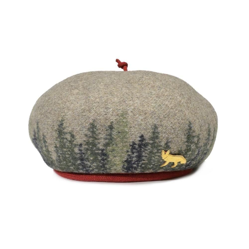 tuduri(ツヅリ) 森ときつねベレー 詳細画像1