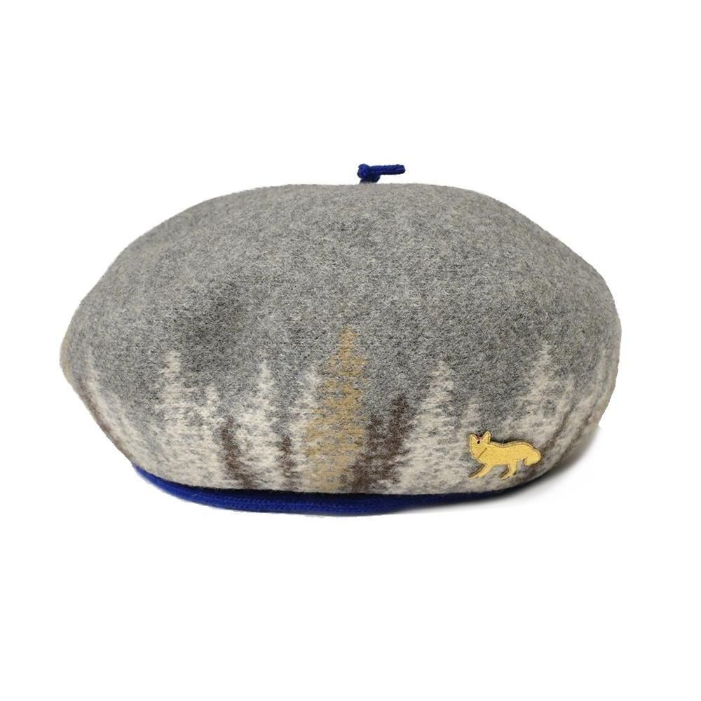 tuduri(ツヅリ) 森ときつねベレー 詳細画像2