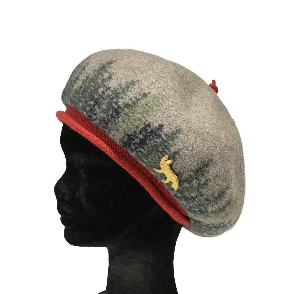 tuduri(ツヅリ) 森ときつねベレー 詳細画像5