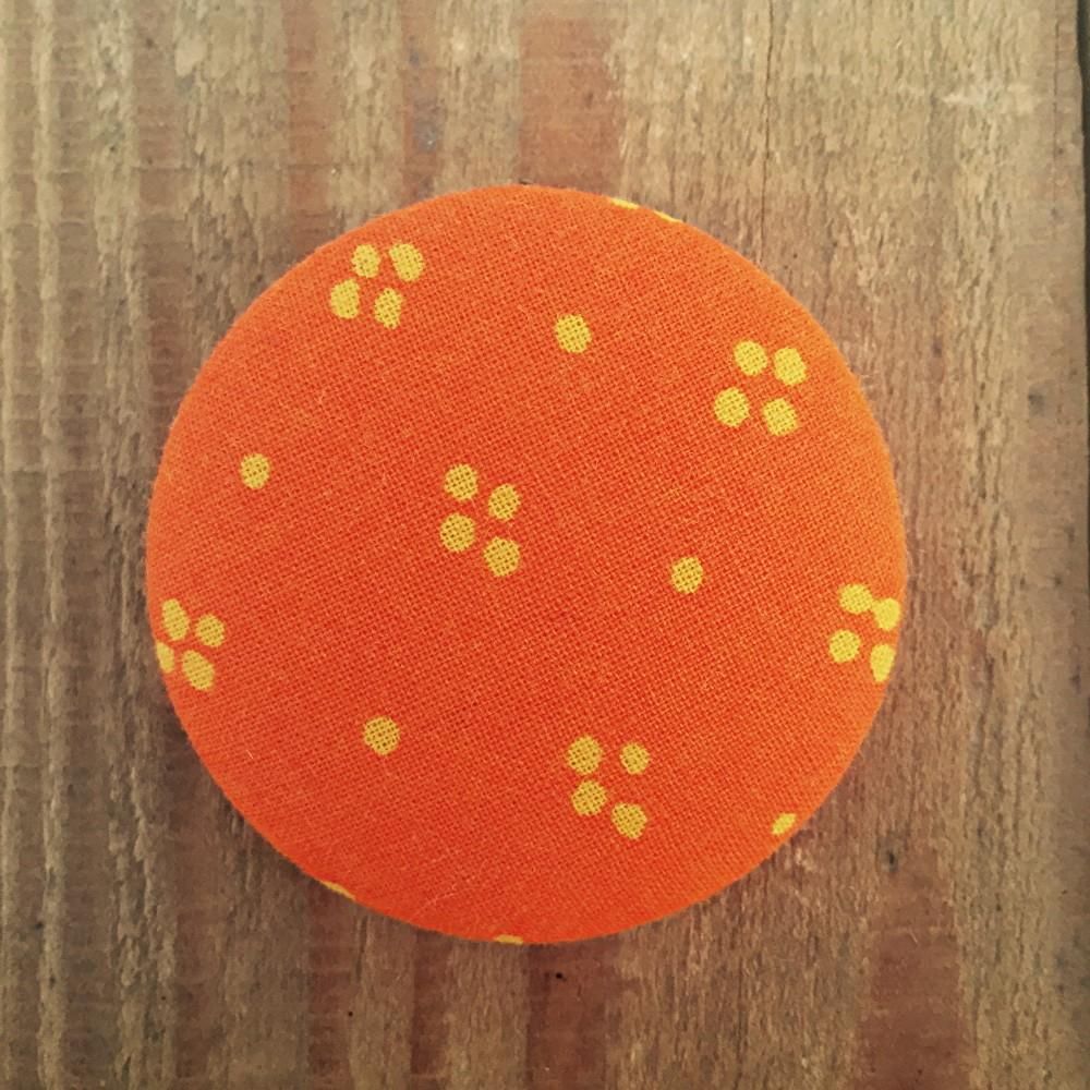 marimekko fabric brooch