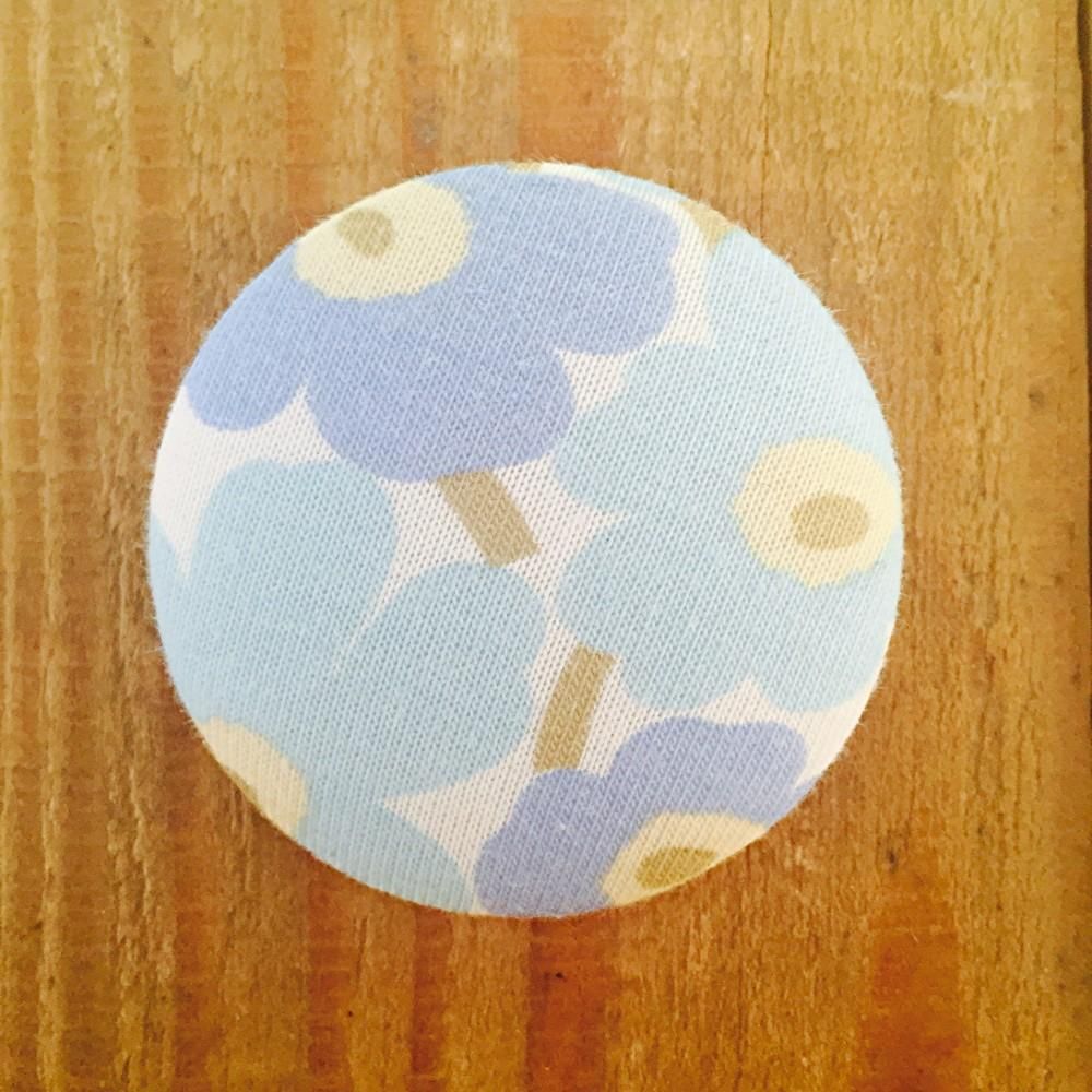 marimekko fabric brooch