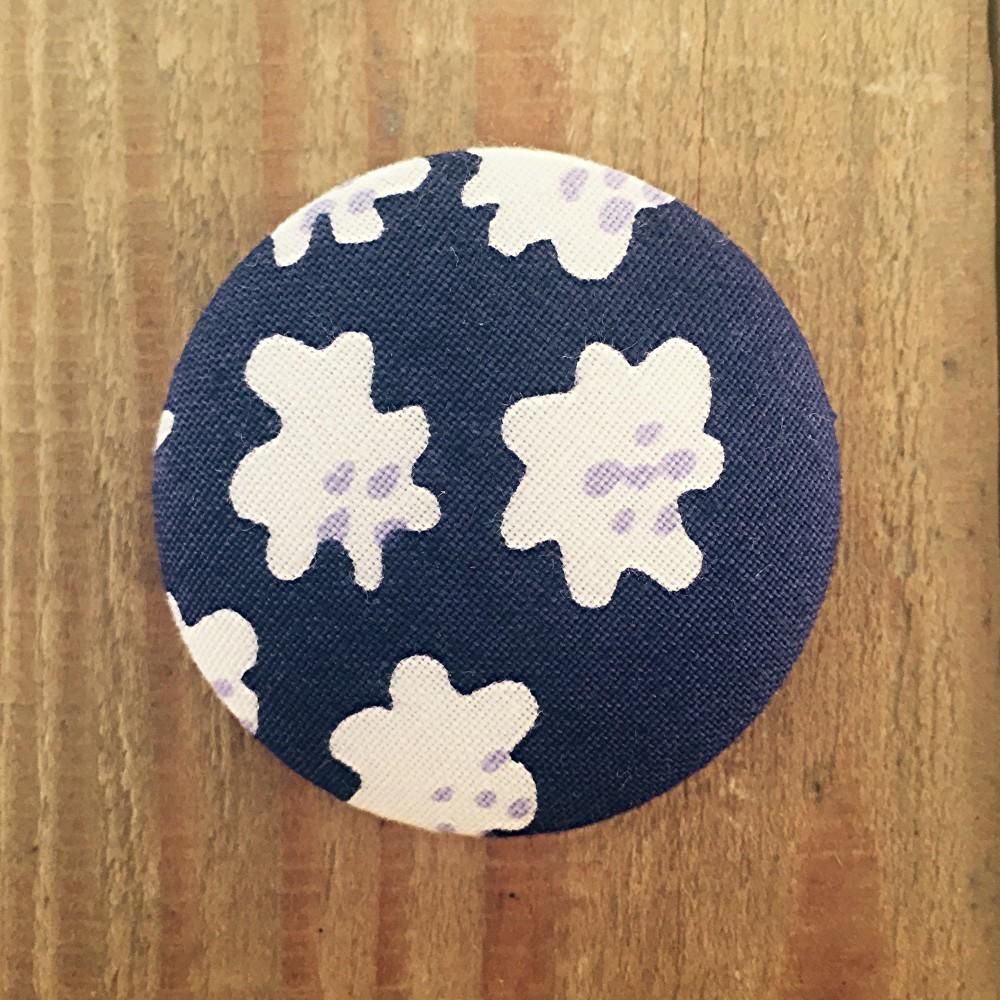 marimekko fabric brooch