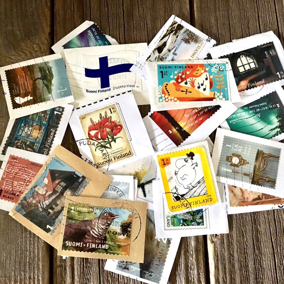 used stamps