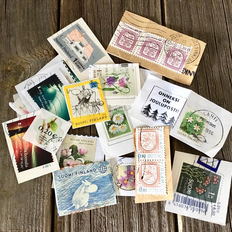 used stamps