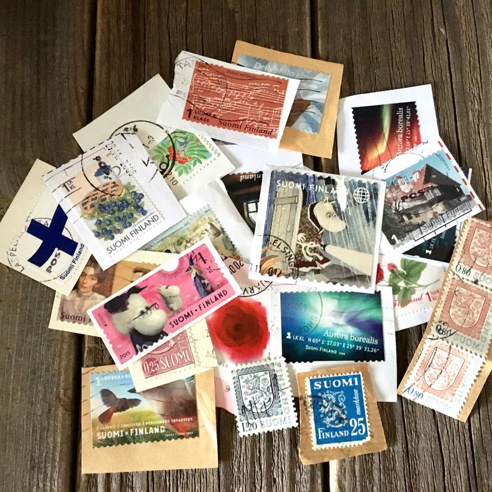 used stamps