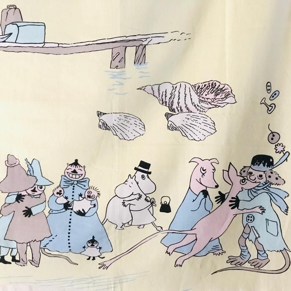 moomin fabric 