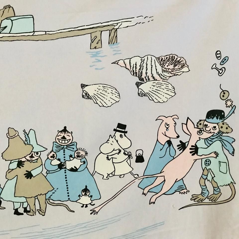 moomin fabric 