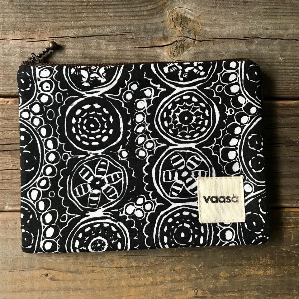 vintage fabric pouch