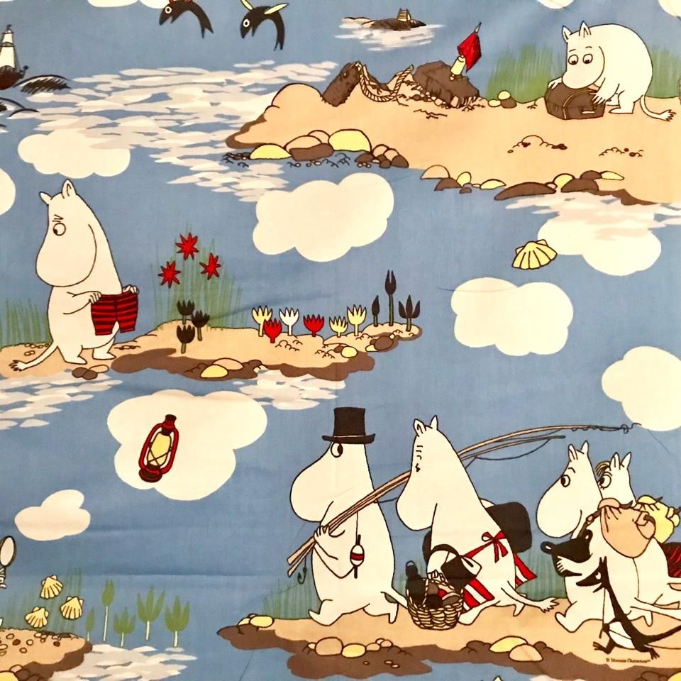 moomin fabric 