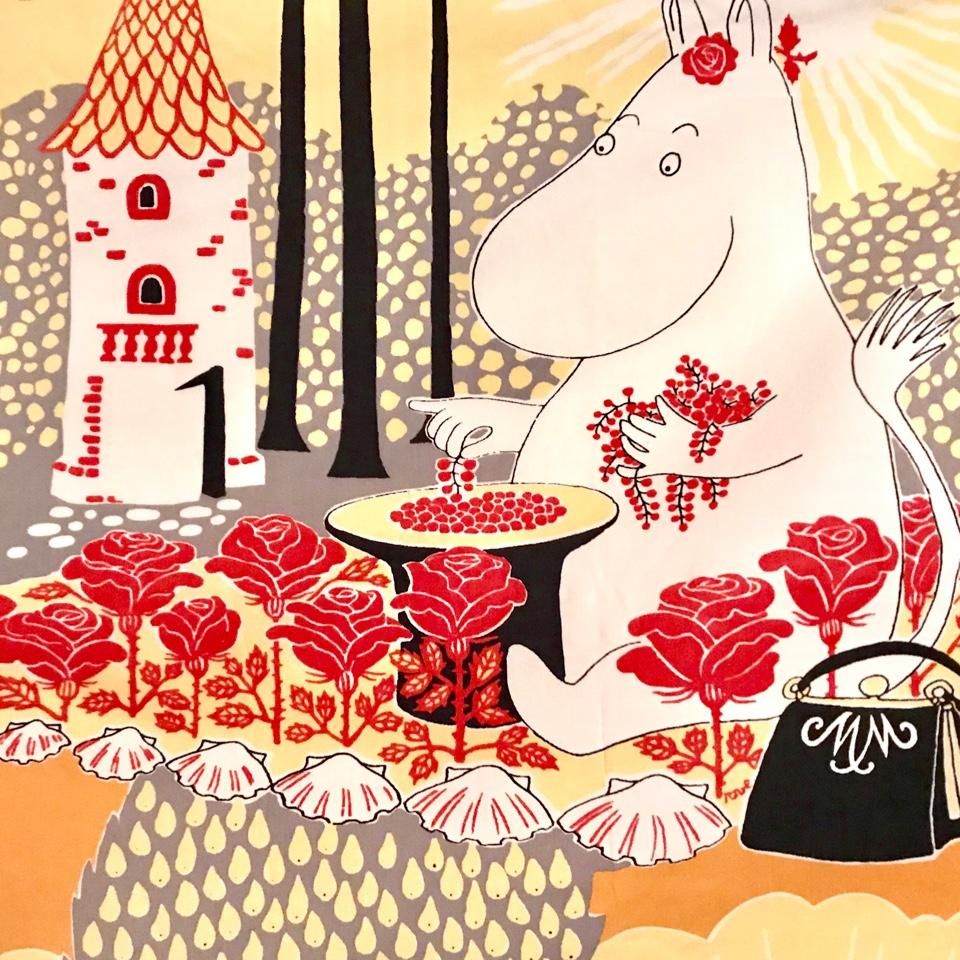 moomin fabric 