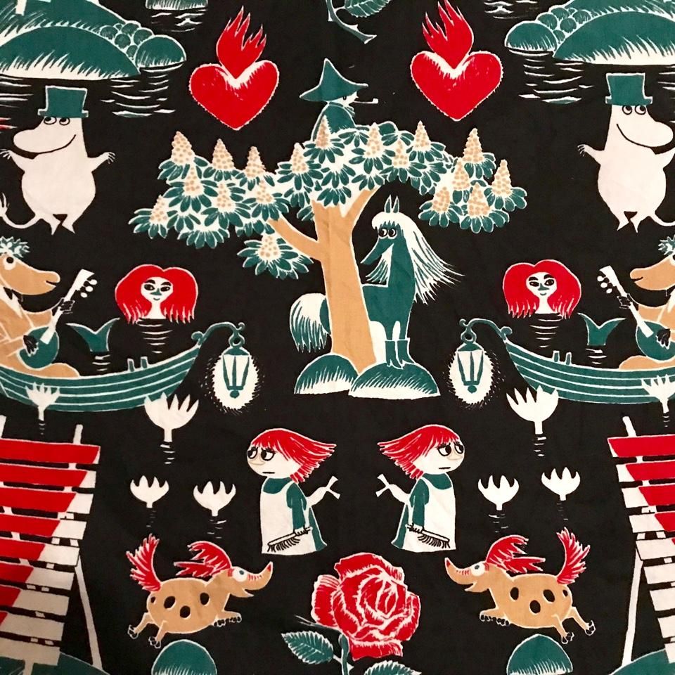 moomin fabric 