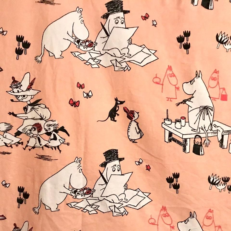 moomin fabric 