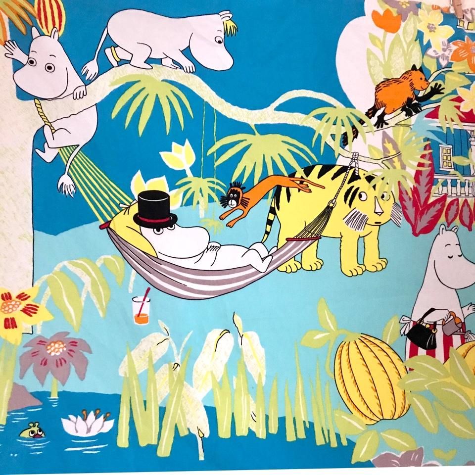 moomin fabric 