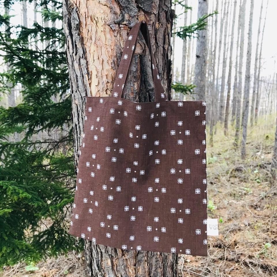 vintage fabric bag