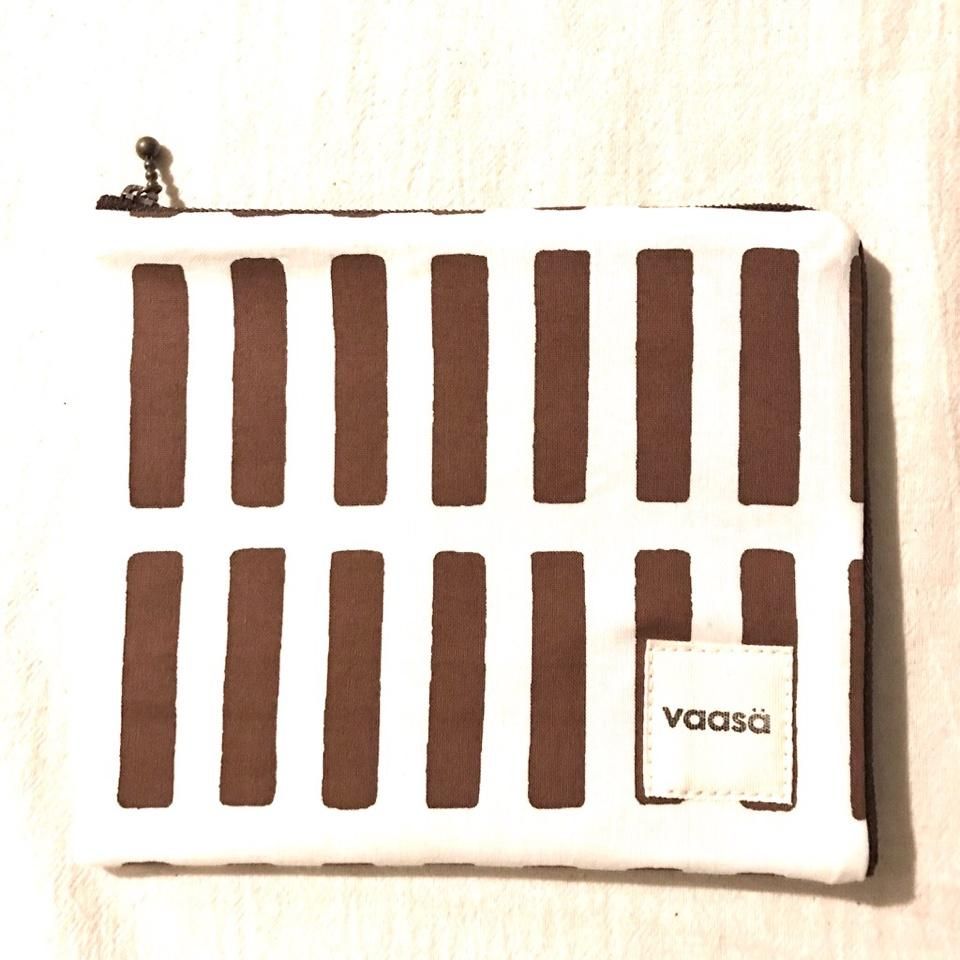 vintage fabric pouch(L)