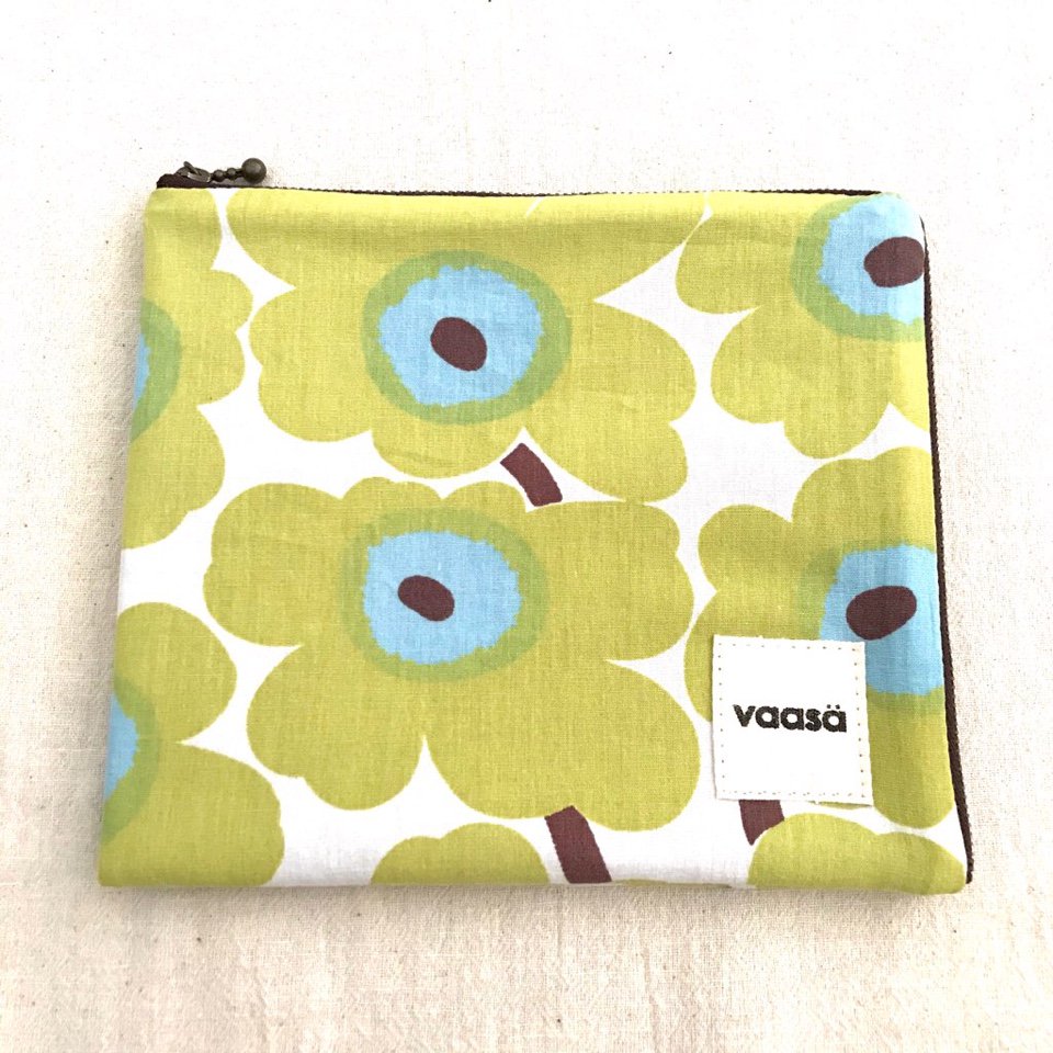 vintage fabric pouch(L)