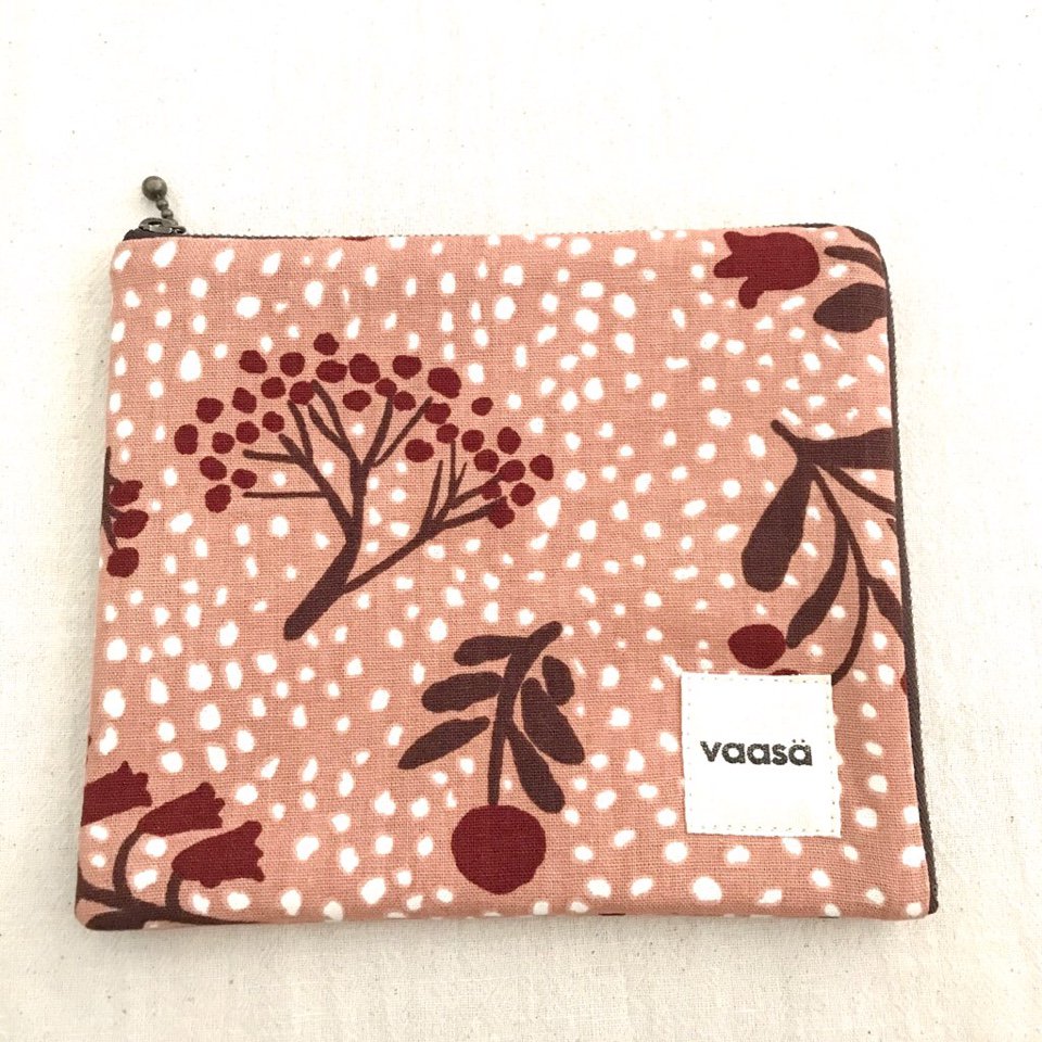 vintage fabric pouch(L)