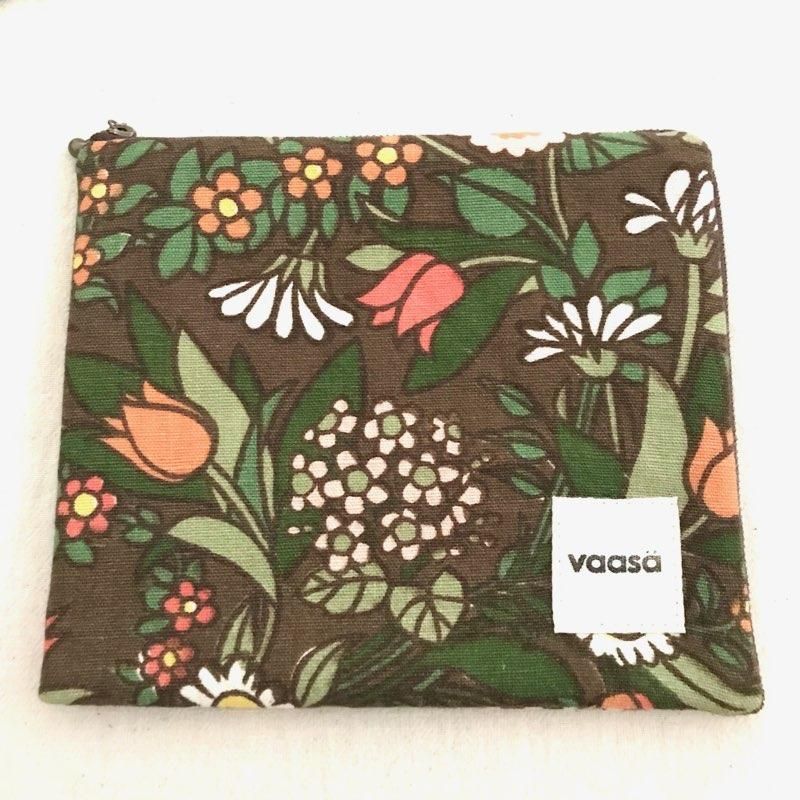 vintage fabric pouch(L)