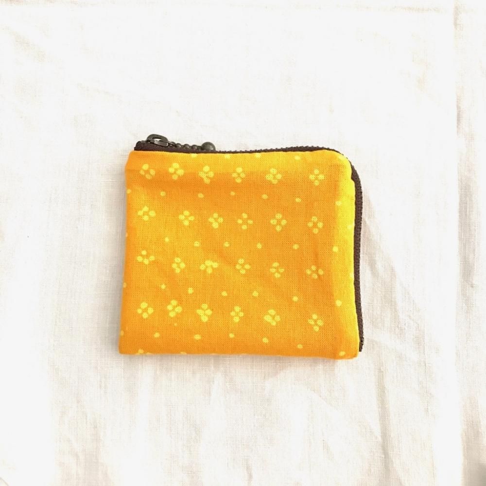 vintage fabric pouch