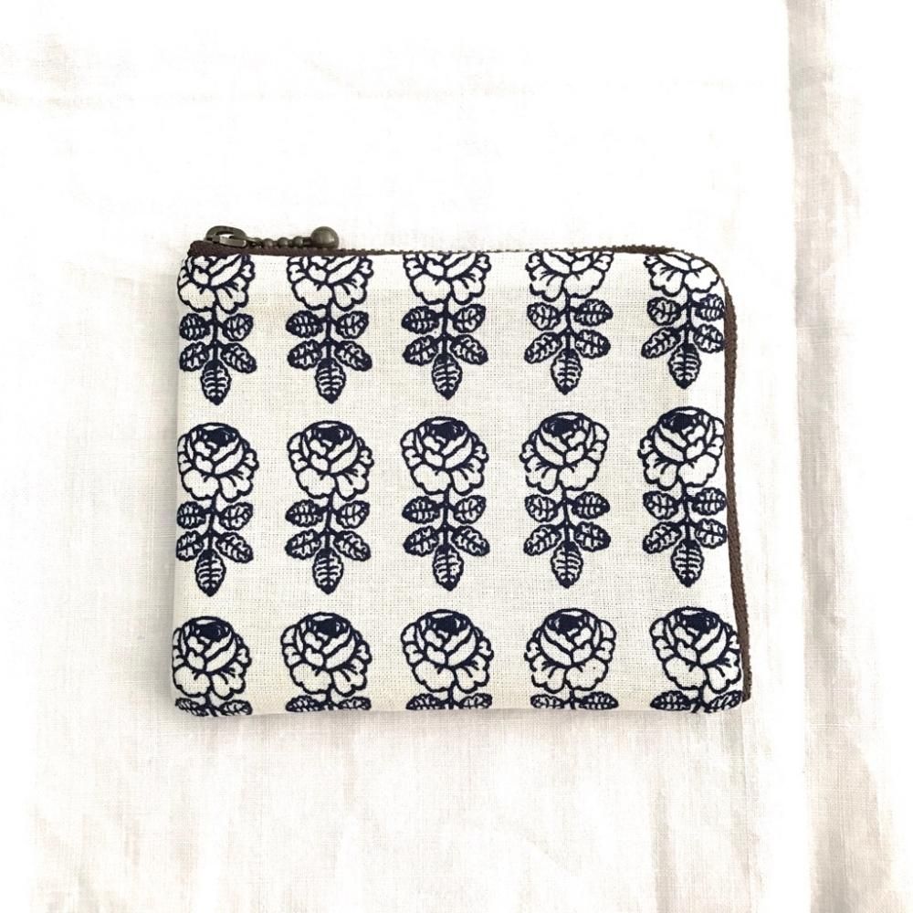 vintage fabric pouch