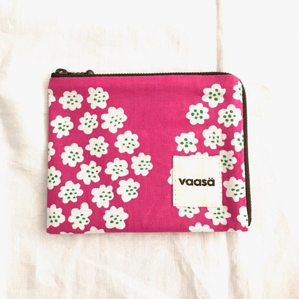 vintage fabric pouch