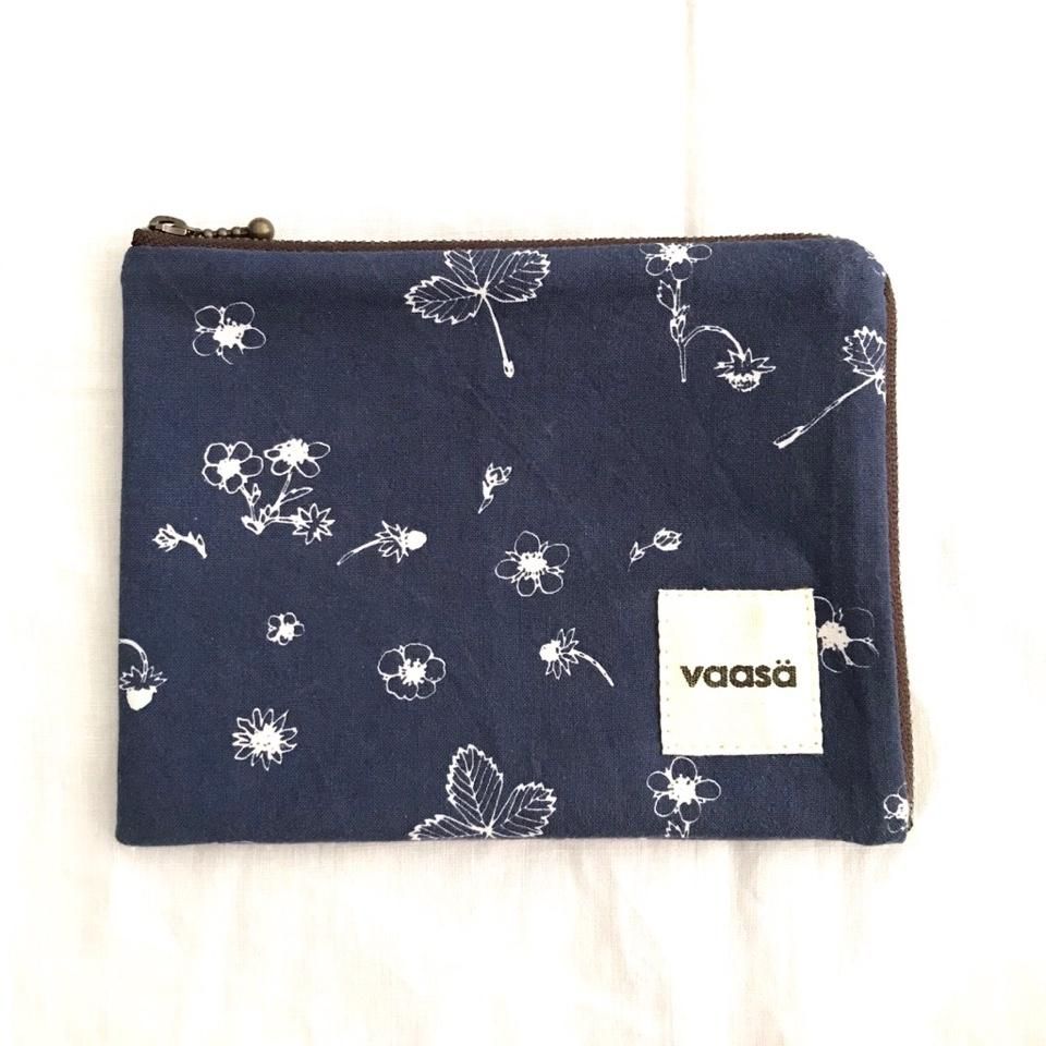 vintage fabric pouch