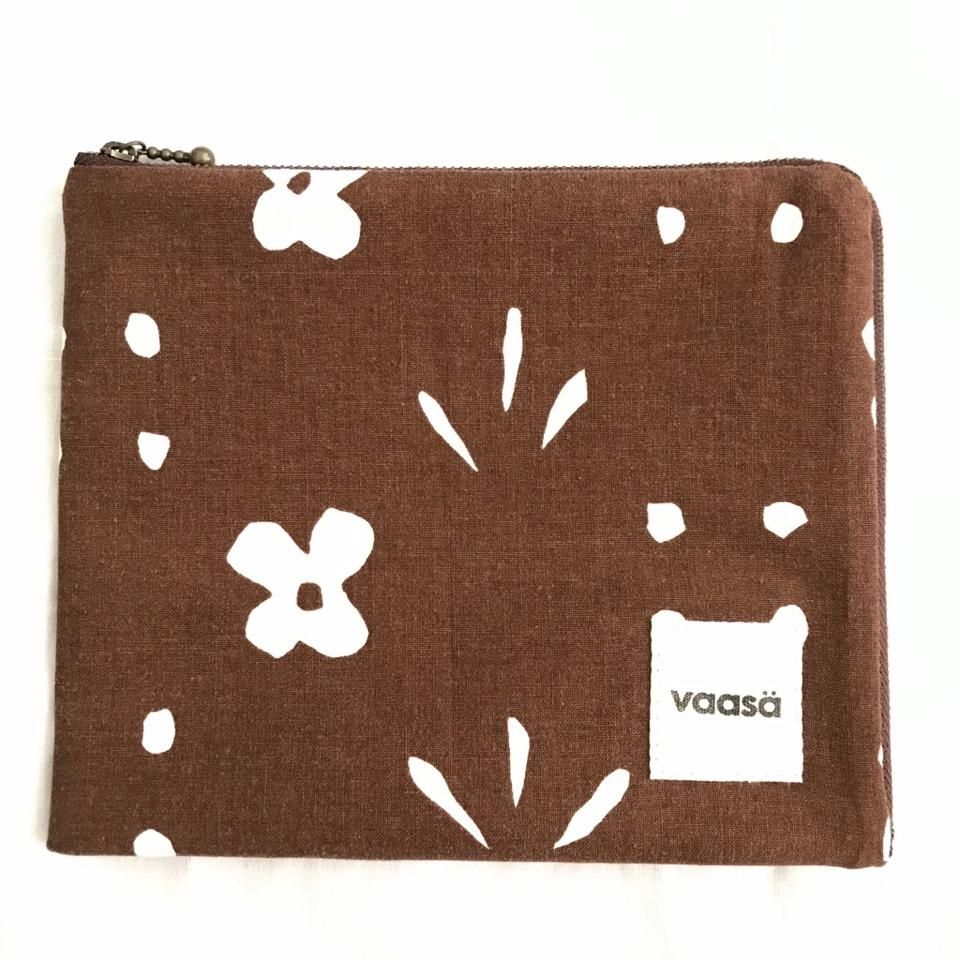 vintage fabric pouch