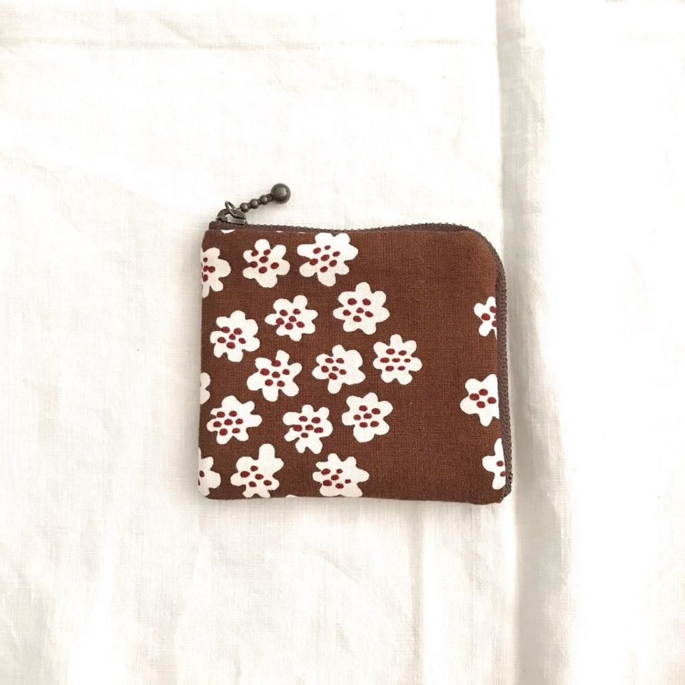 vintage fabric pouch