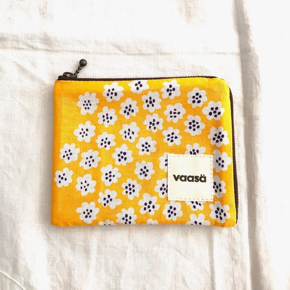vintage fabric pouch