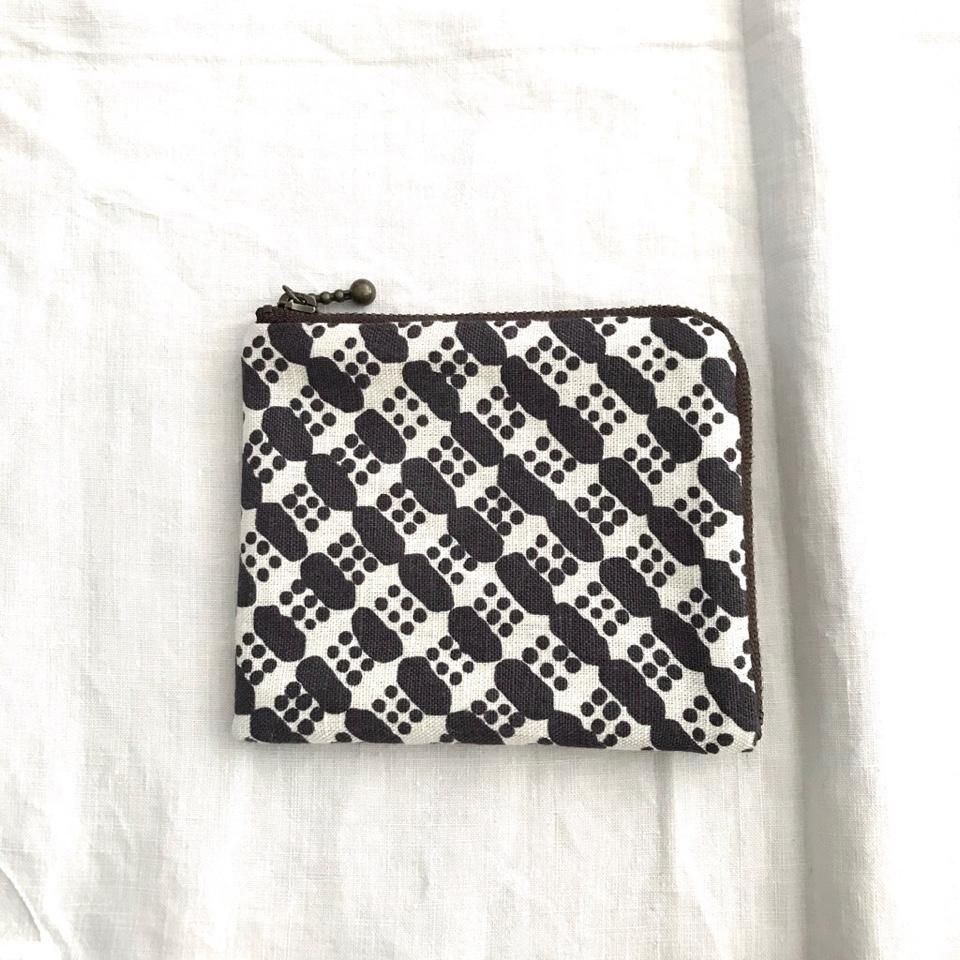 vintage fabric pouch