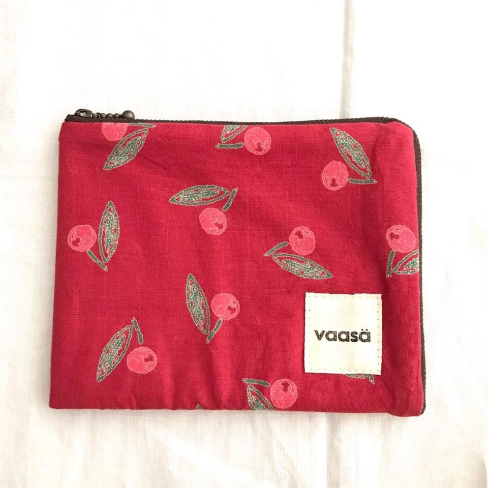 vintage fabric pouch