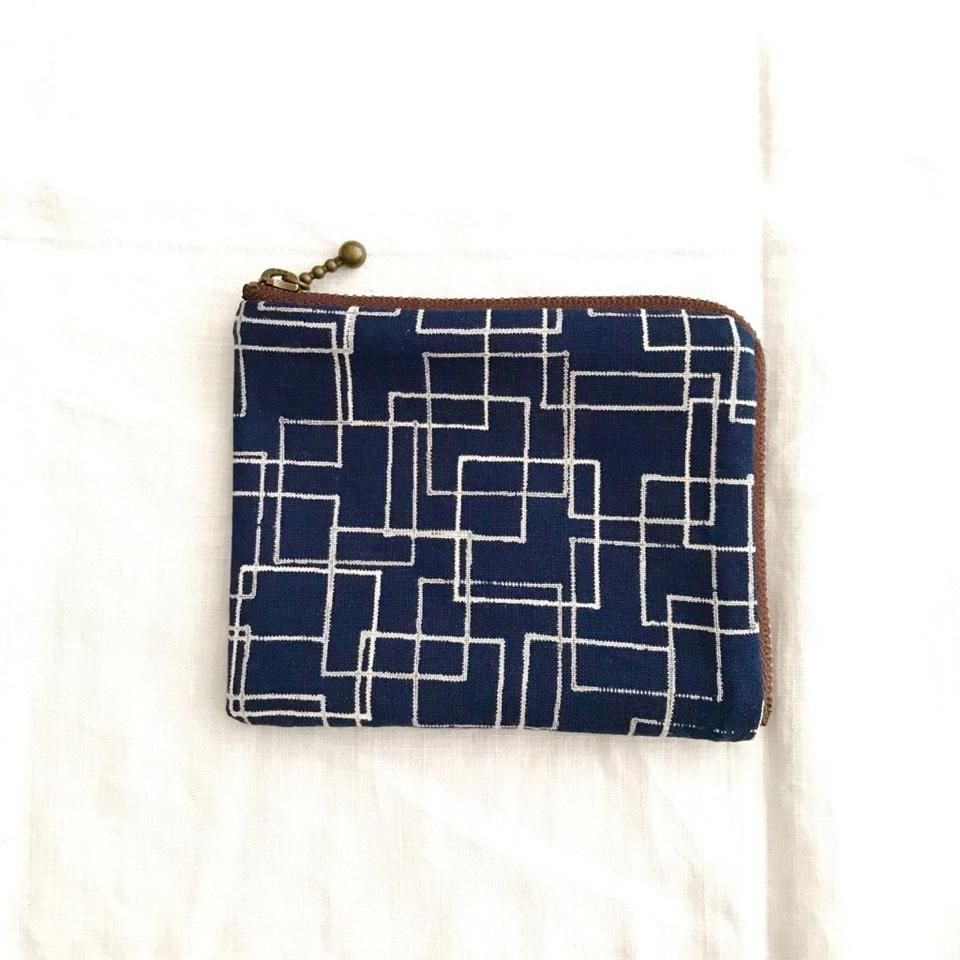 vintage fabric pouch