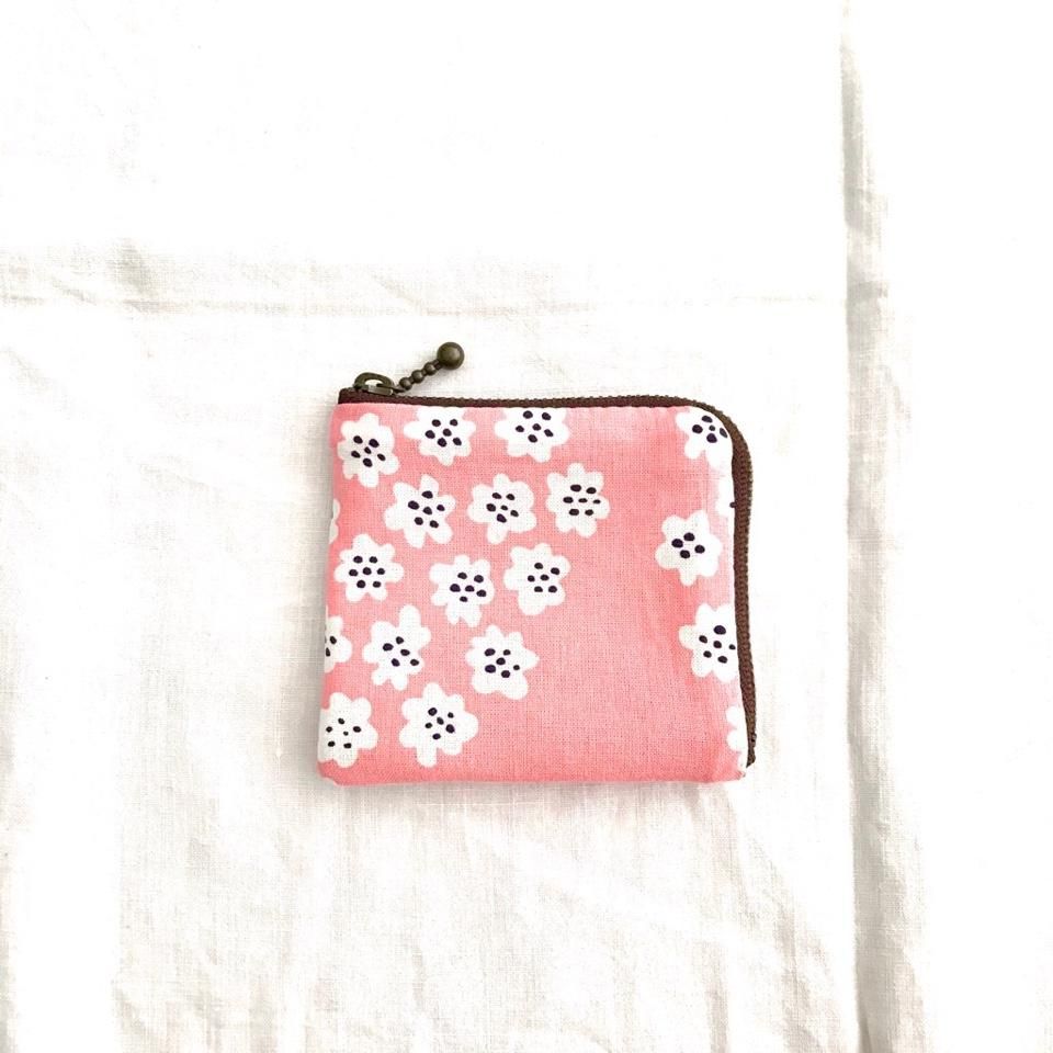 vintage fabric pouch