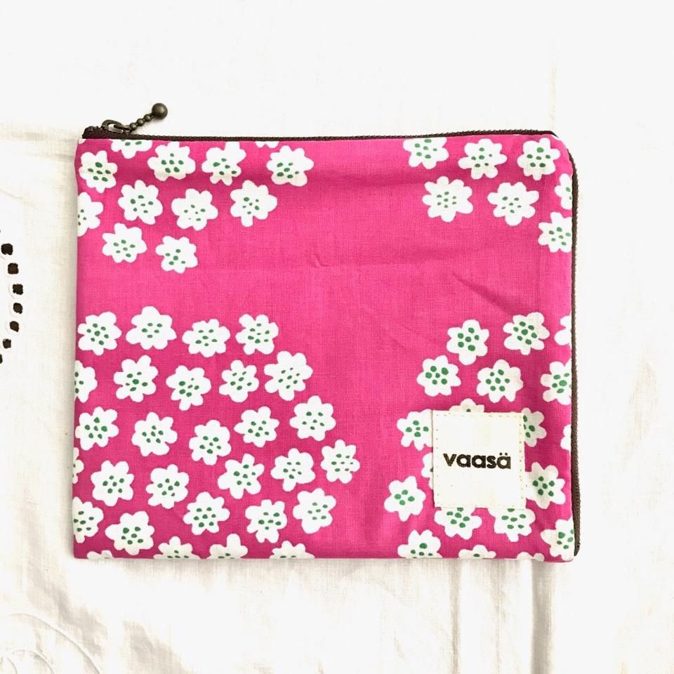 vintage fabric pouch