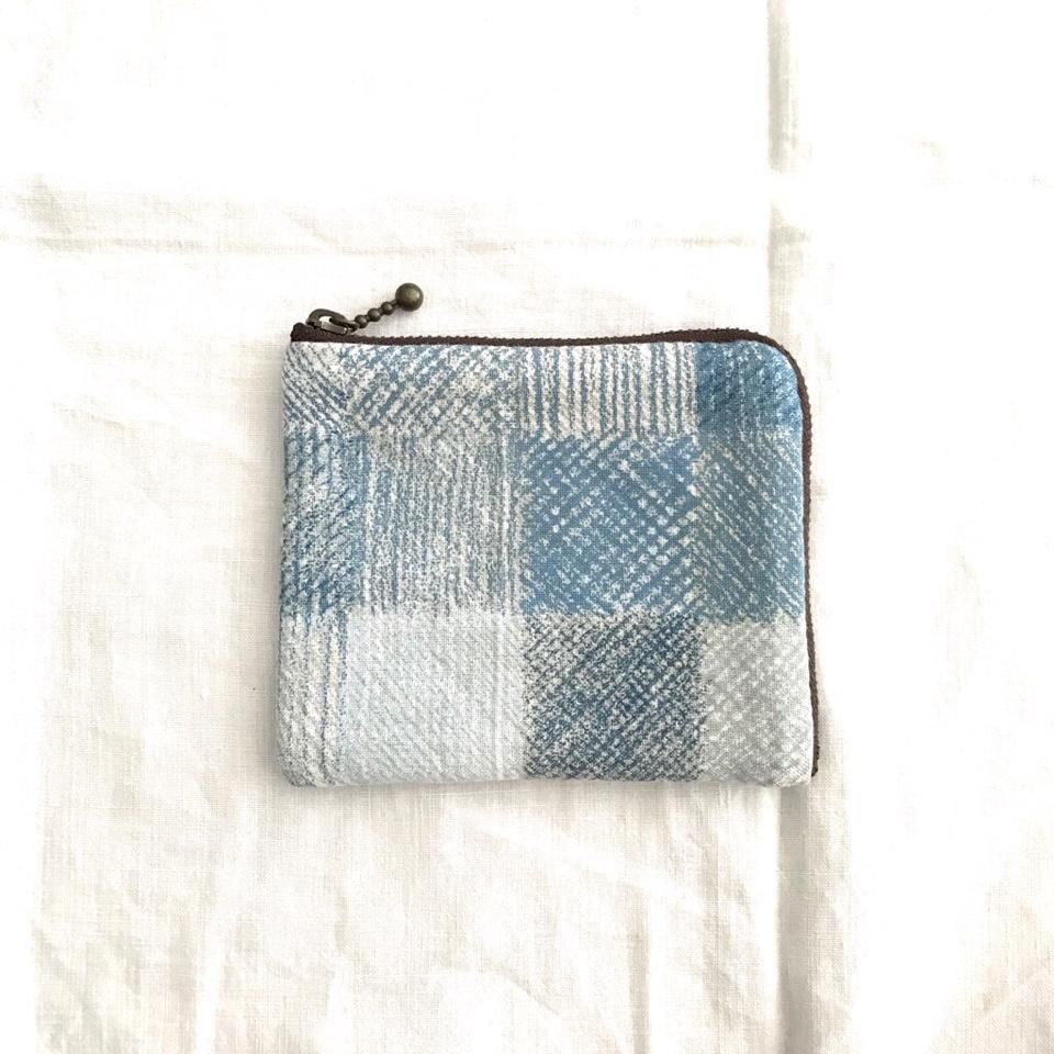 vintage fabric pouch