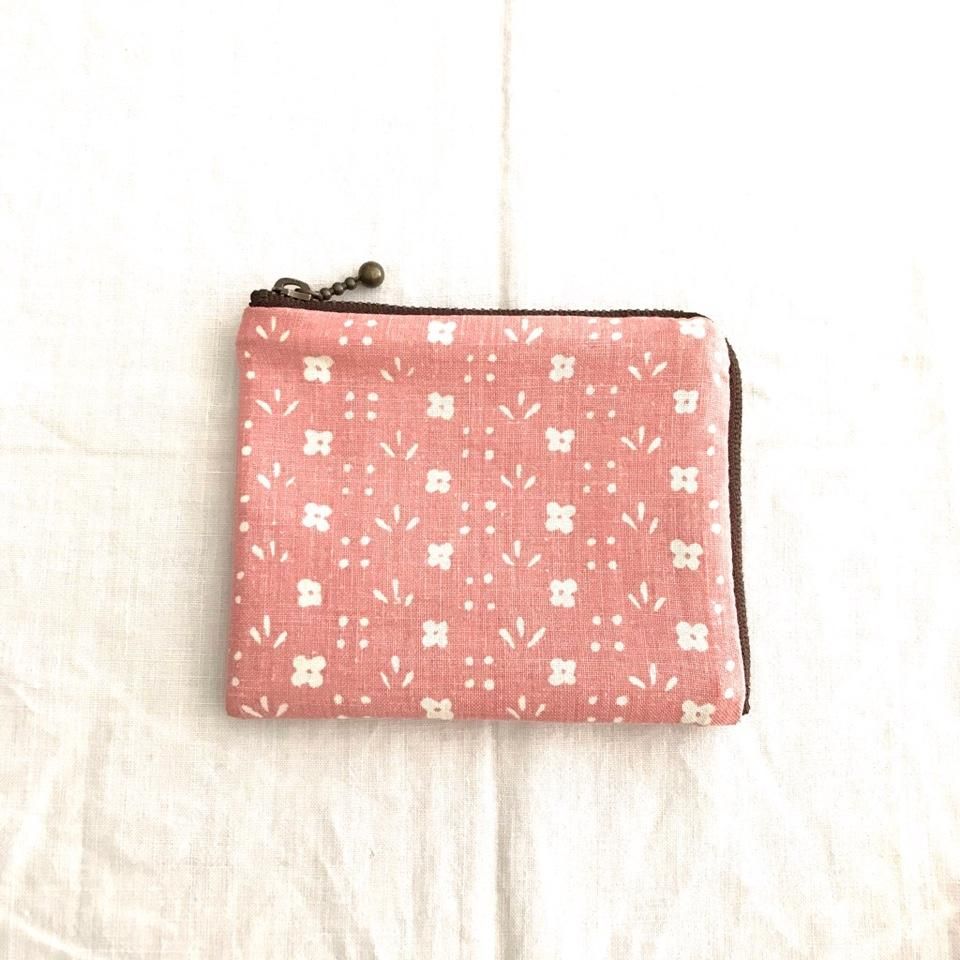 vintage fabric pouch