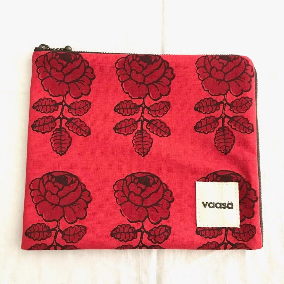 vintage fabric pouch