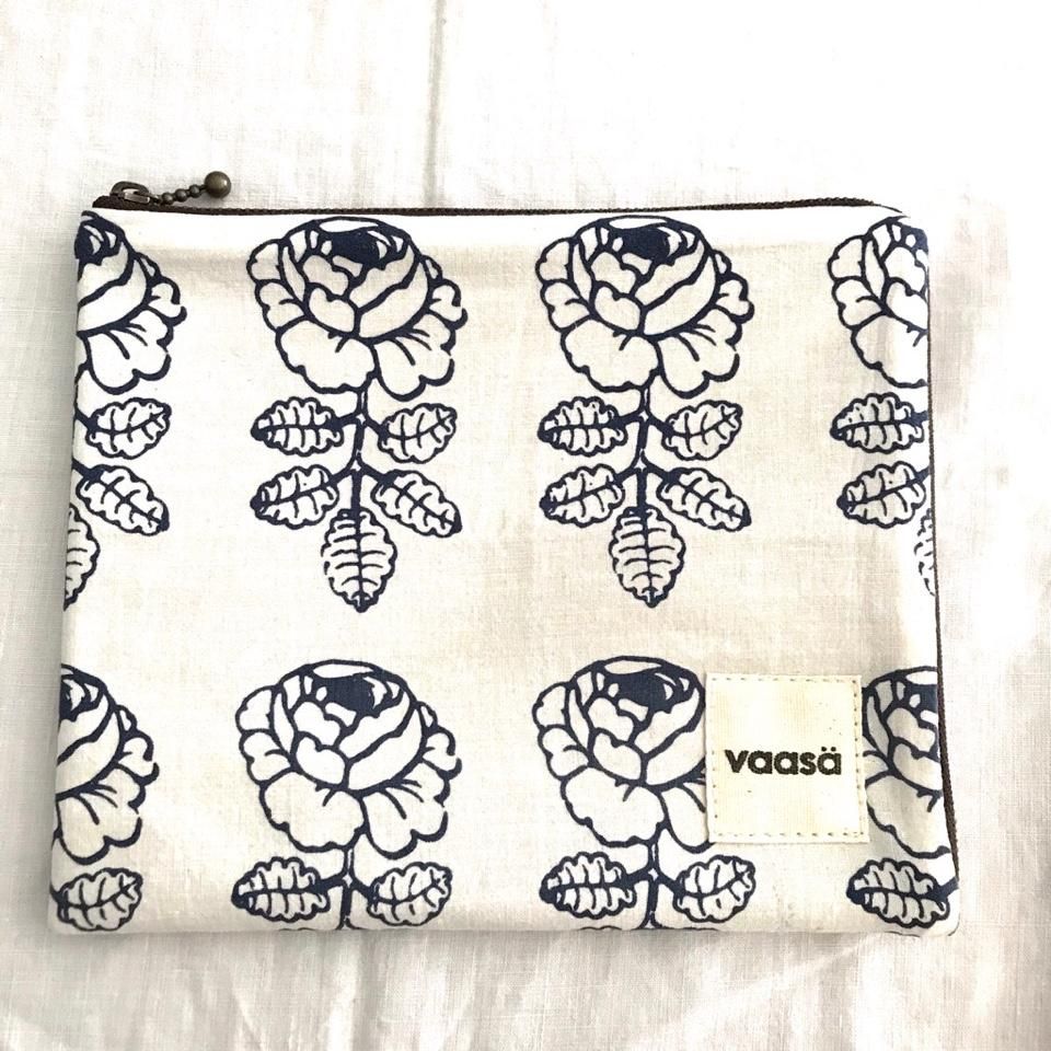 vintage fabric pouch